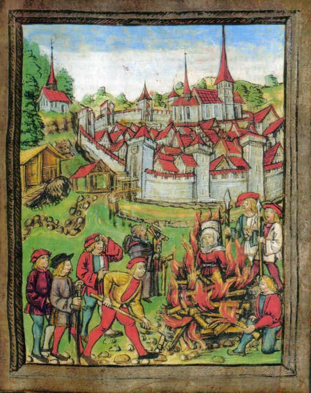 Illustration von Diepold Schilling, 1513