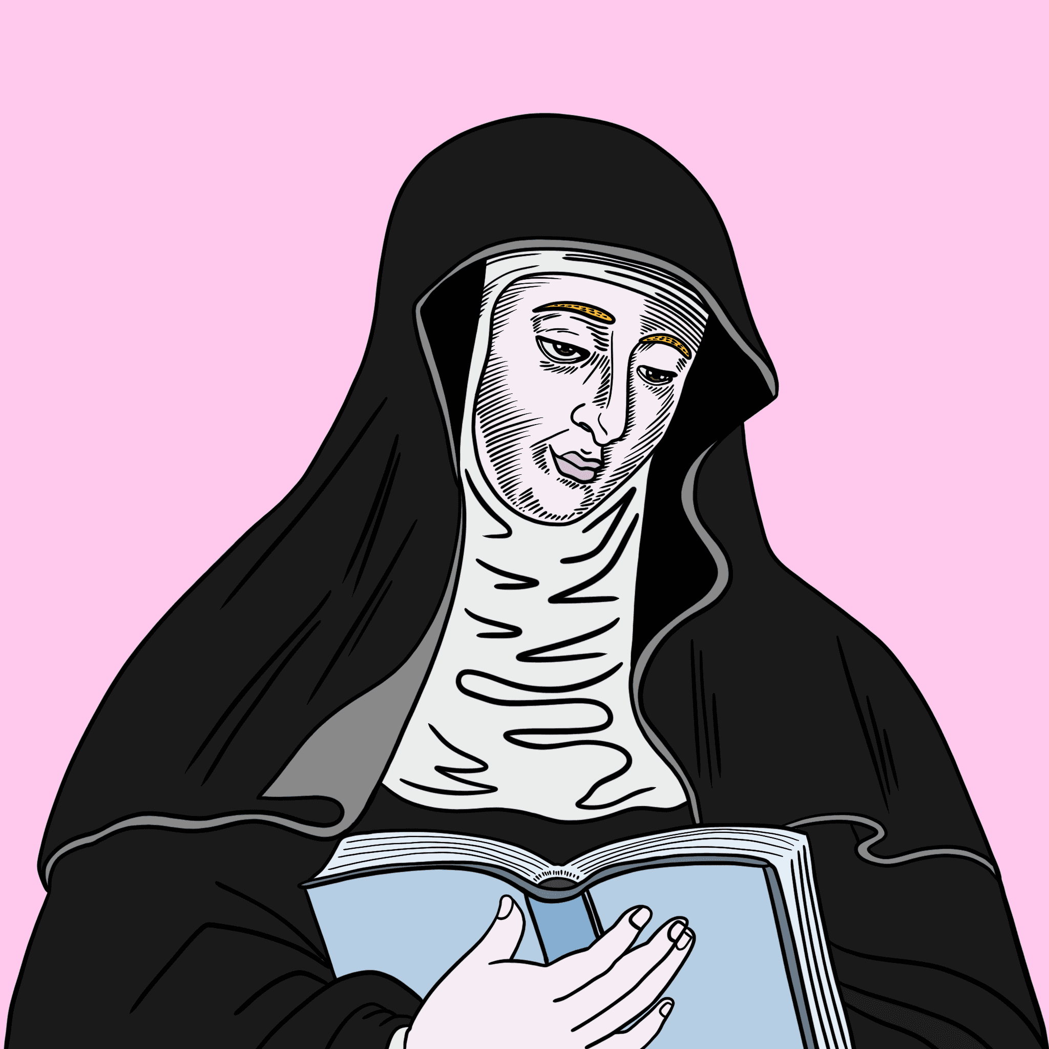 German polymath Hildegard von Bingen